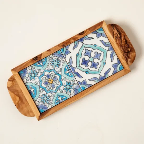 Tunisian Tiled Snack Tray