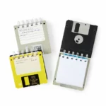 Upcycled Floppy Disk Notebooks - Set Of 3