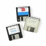 Upcycled Floppy Disk Notebooks - Set Of 31