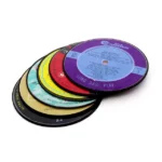 Upcycled Record Coasters 1