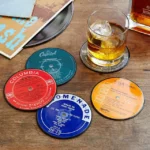 Upcycled Record Coasters 2