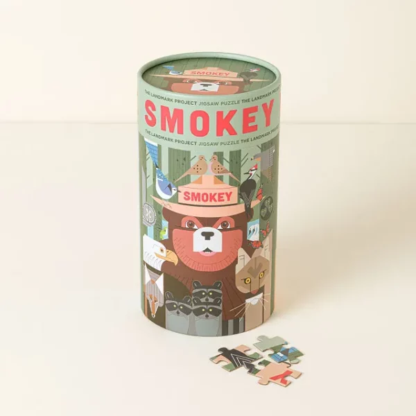 Vintage Smokey Bear Family Puzzle