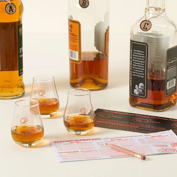 Whiskey Challenge Blind Tasting Kit