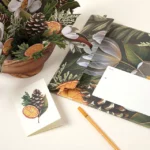 Winter Magnolia Pop-up Greeting Card1