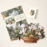 Winter Magnolia Pop-up Greeting Card2