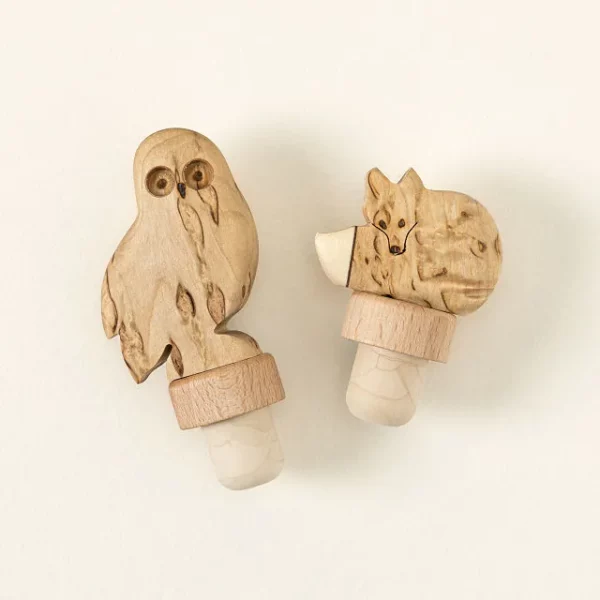 Woodland Animal Bottle Stopper