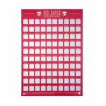 100 Dates Scratch Off Poster 2