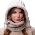 2-in-1 Cozy Plush Scarf & Hat