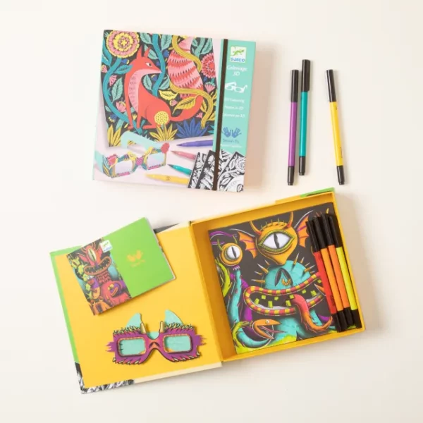 3d Art Coloring Kit