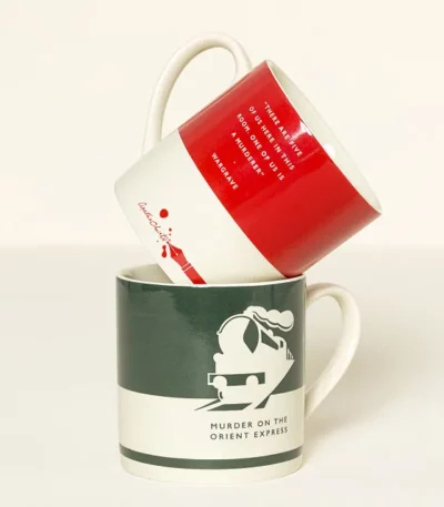 Agatha Christie Murder Mystery Mug