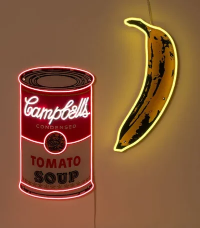 Andy Warhol Neon Lights