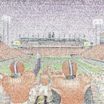 Art Of Words College Stadium Prints 1