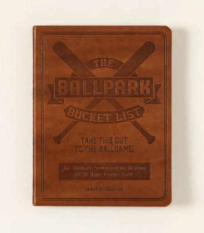 Ballpark Bucket List Journal