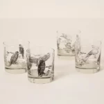 Birds Of Prey Rocks Glass Set 2