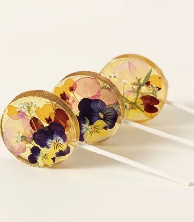 Birth Month Flower Lollipops