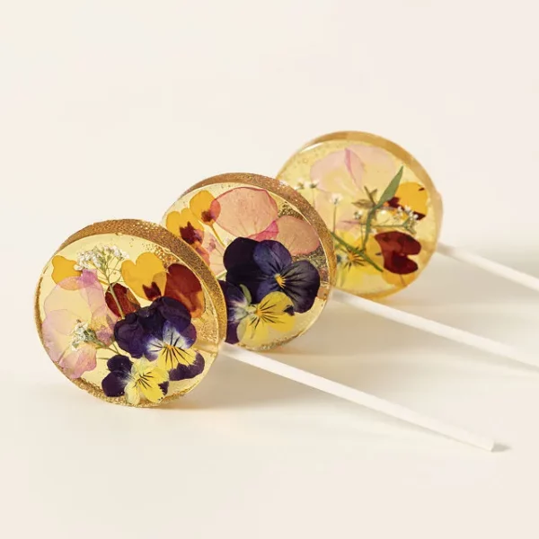 Birth Month Flower Lollipops