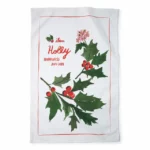 Birth Month Flower Tea Towels 1