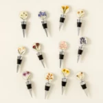 Birth Month Flower Wine Bottle Stopper 1