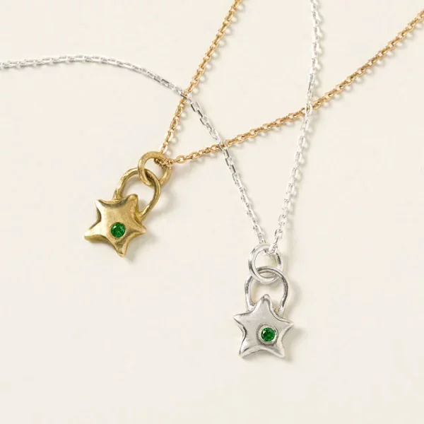 Birthstone Star Necklace