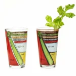 Bloody Mary Diagram Glassware - Set Of 2 1