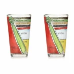 Bloody Mary Diagram Glassware - Set Of 2 2