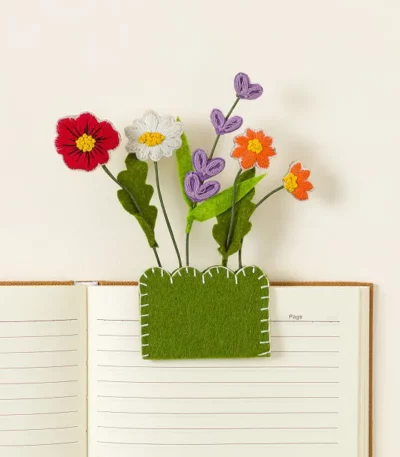 Blooming Book Magnetic Bookmark