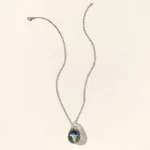 Blown Glass Jellyfish Necklace 2