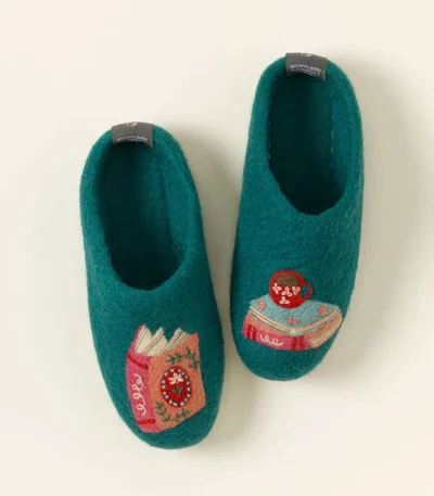 Book Lover's Slippers