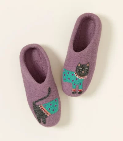 Cat Purrson's Slippers