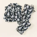 Catnap Flannel Pajama Set