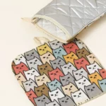 Cats On Cats Oven Mitt & Potholder Set 2