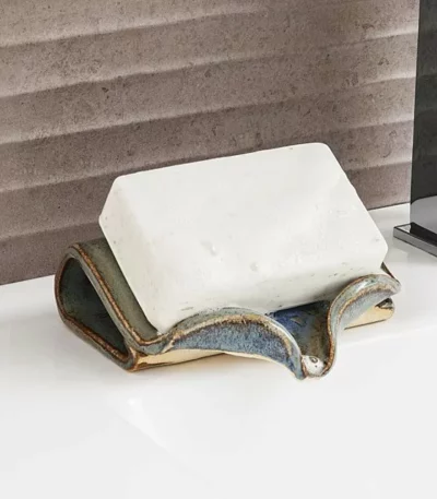 Ceramic Self-draining Soap Dish