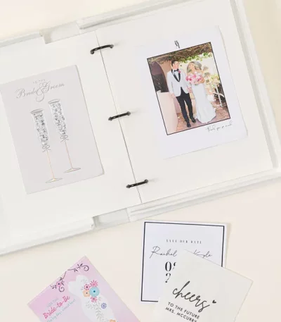 Coffee Table Wedding Photo & Memento Album