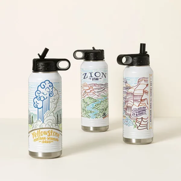 Collect Your National Park Water Bottle