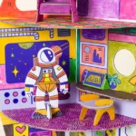 Color, Build & Play Space Rocket 2