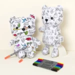 Color In Cuddle Bear