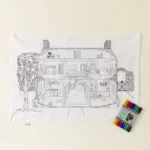 Color In Dollhouse Decorator Pillowcase 1