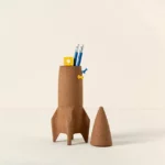 Cork Rocket Desk Organizer 1