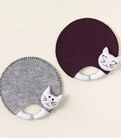 Cozy Cat Coaster