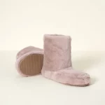 Cozy Lavender Warming Booties 2