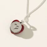 Cremation Memorial Heart Necklace 1