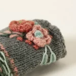 Crochet Flower Handwarmers 1