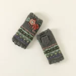 Crochet Flower Handwarmers