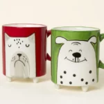 Dapper Dog Footed Mug 1