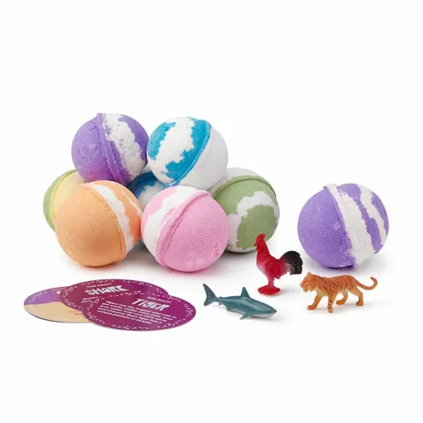 Educational Surprise Bath Fizzies - Set Of 5