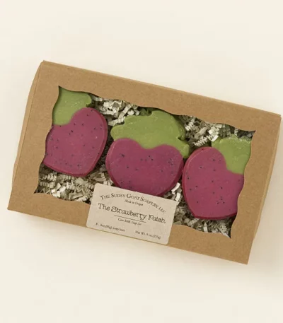 Exfoliating Berry Soap Set