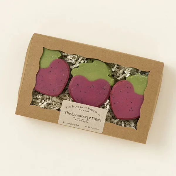 Exfoliating Berry Soap Set