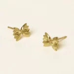 Farfalle Pasta Stud Earrings 1`