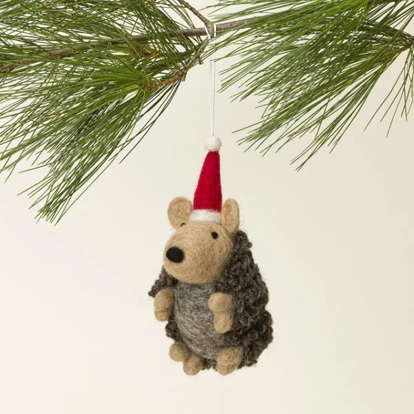 Felt Hedgie Ornament