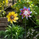 Flower Pinwheel Stake